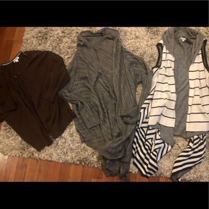 Women’s XL sweater lot Cardigan